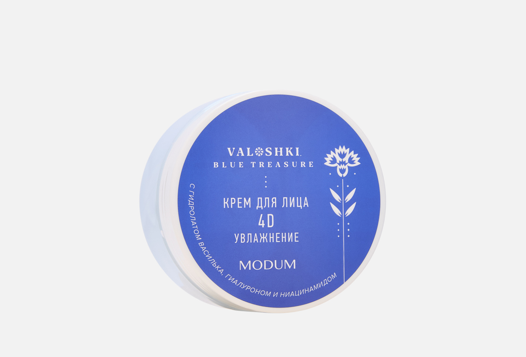 Modum Крем для лица BLUE TREASURE, 4D humidification 100 г