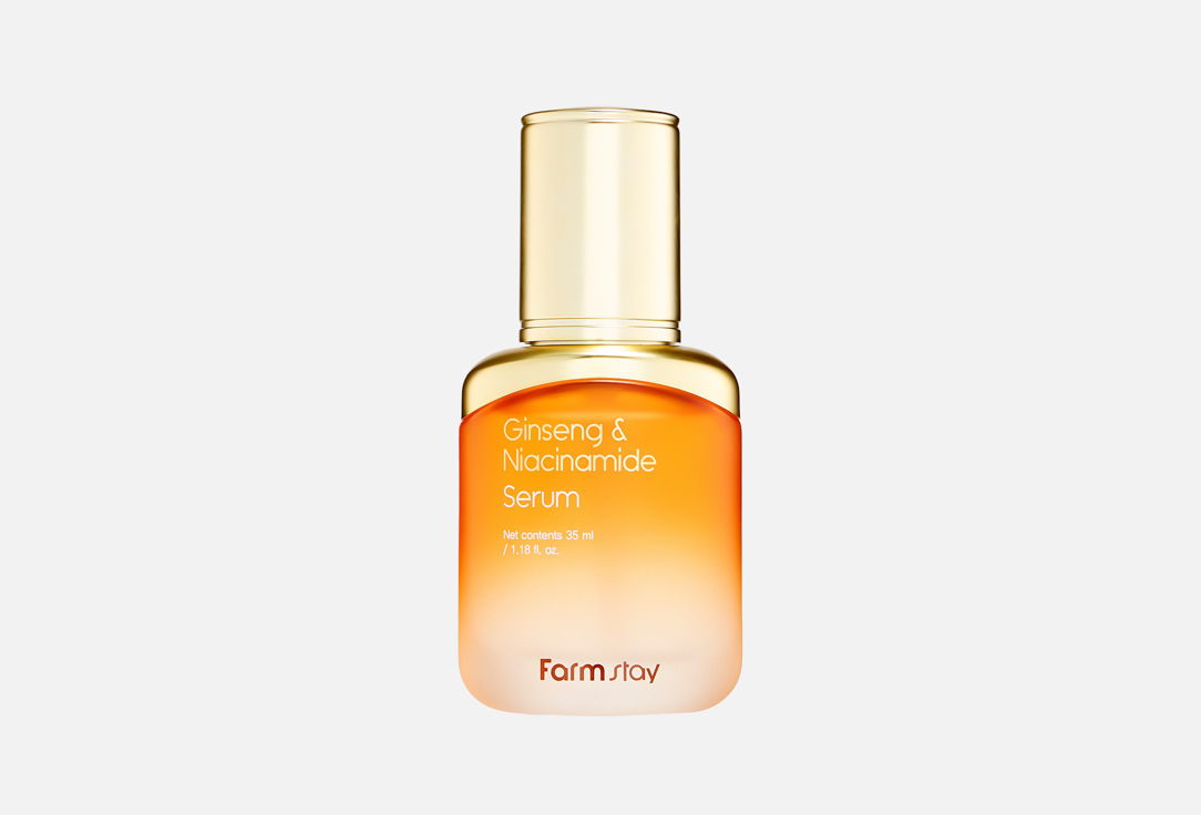 Farm Stay сыворотка для сияния кожи лица Ginseng & niacinamide 35 мл