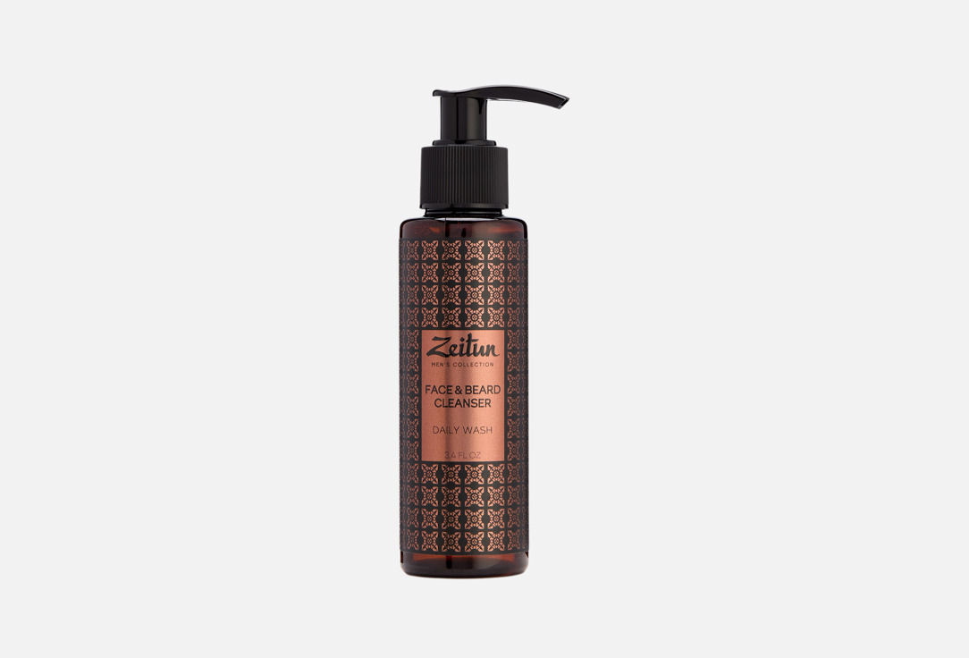 Zeitun Гель для умывания Daily Refreshing Face & Beard Cleanser 100 мл