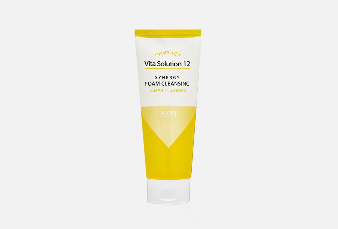 Jigott Пенка для умывания Vita Solution 12 Synergy Foam Cleansing 180 мл