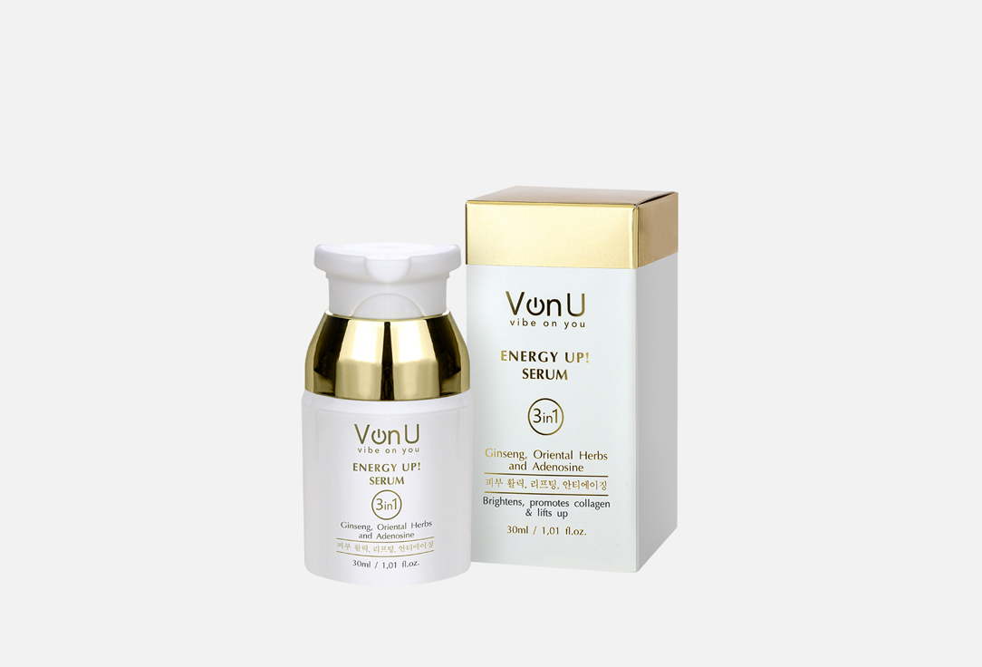Von U сыворотка-энергетик для лица ENERGY UP! Serum 30 мл