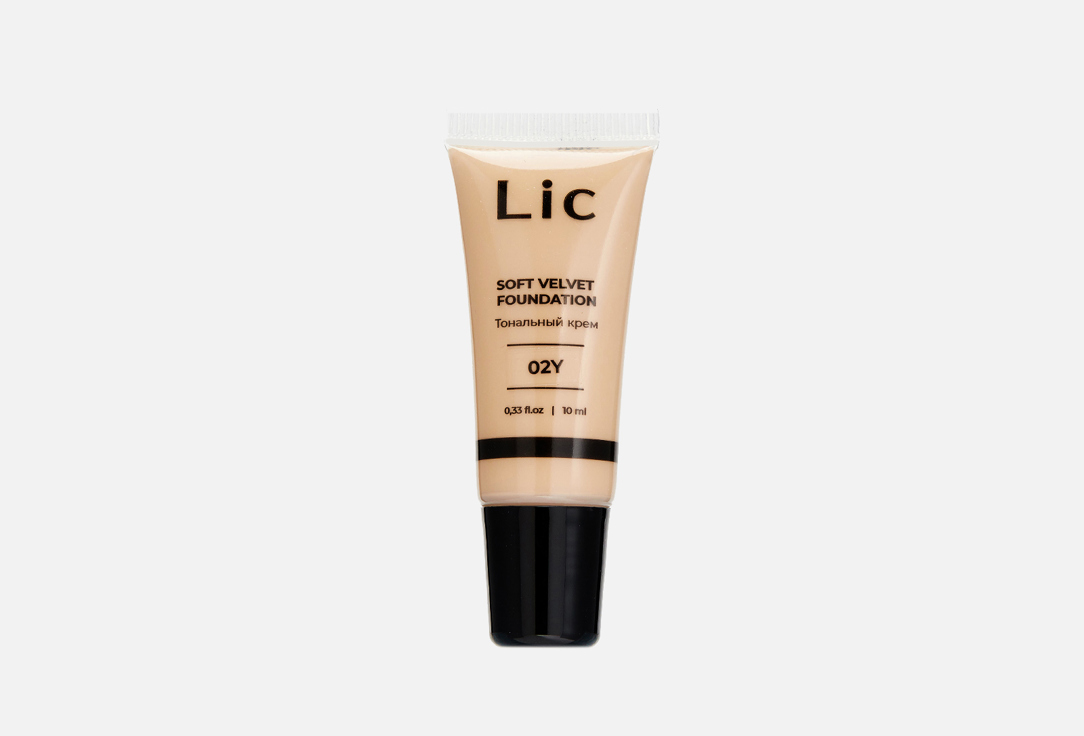 Lic Тональный крем для лица Soft Velvet Mini 10 мл
