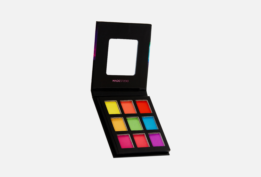 Magic Studio Палетка теней 9 Color Neon Formula Eyeshadow 0.055 г