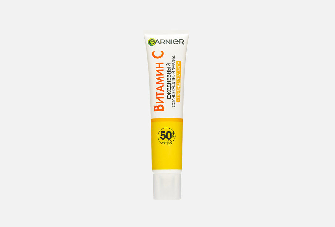 Garnier Флюид для лица с витамином С SPF50+ Невидимая защита 40 мл