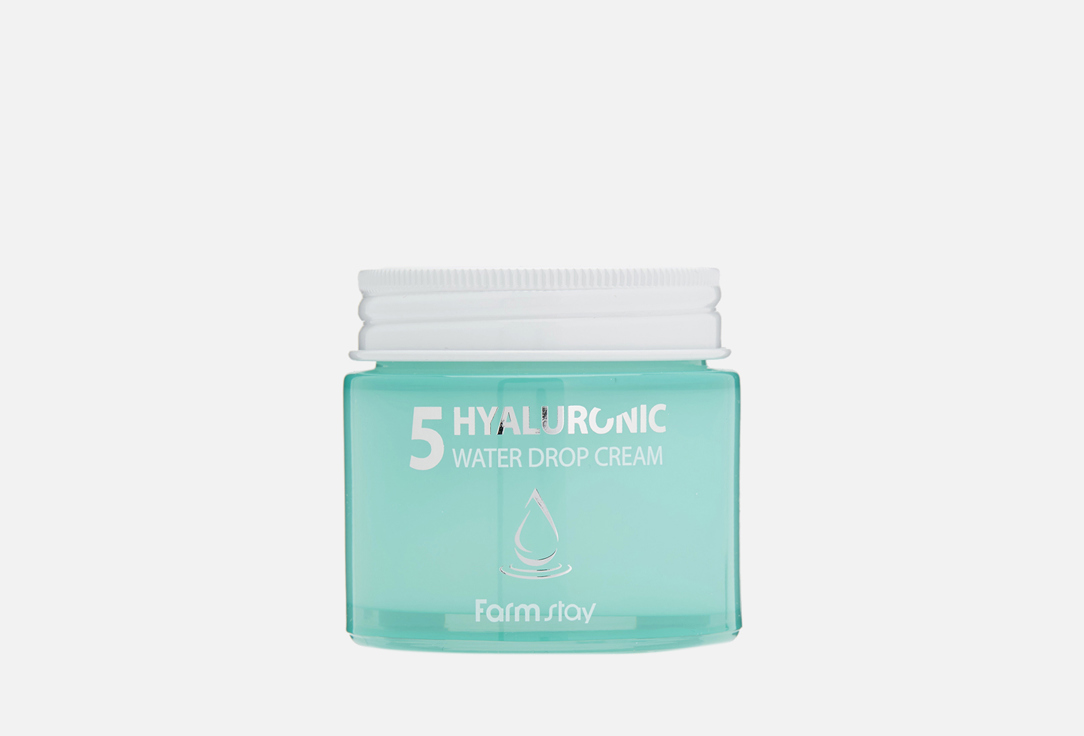Farm Stay Крем для лица суперувлажняющий с гиалуроновым комплексом Hyaluronic 5 Water Drop Cream 80 мл