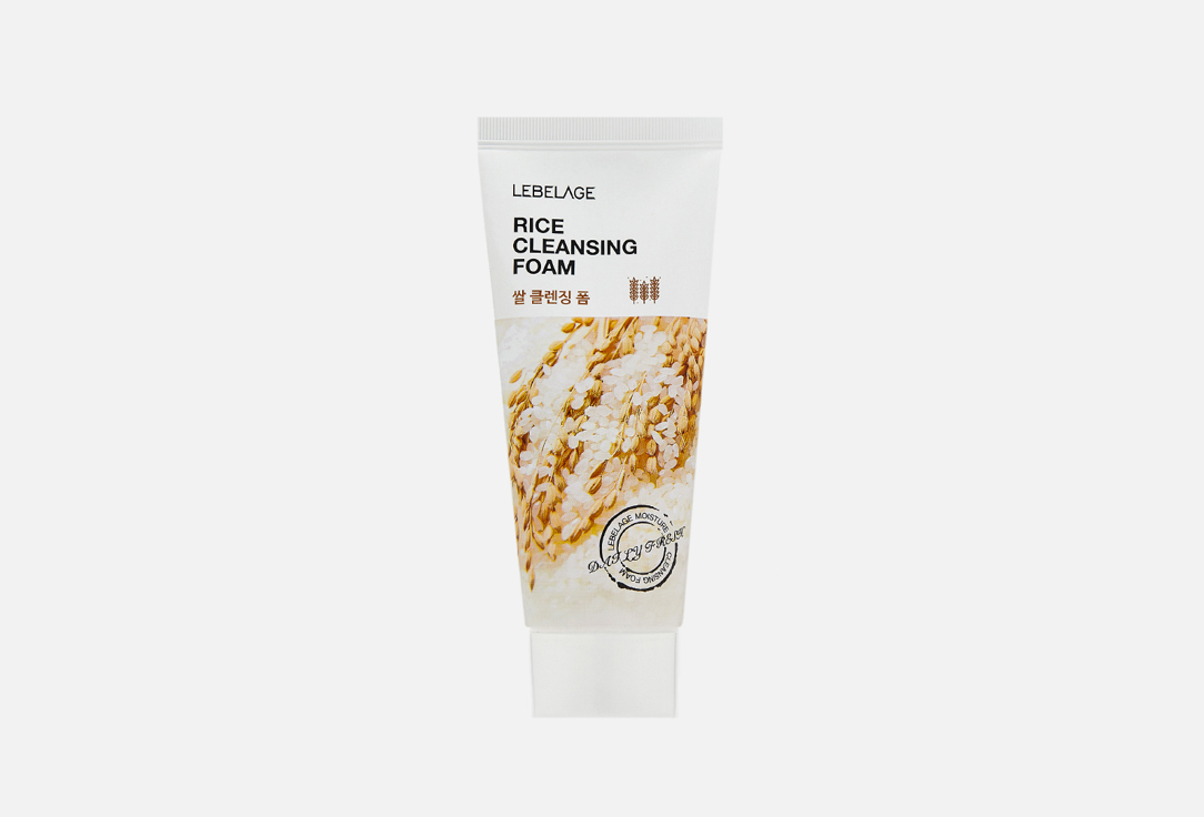 Lebelage Пенка для умывания с экстрактом риса Rice Cleansing Foam 100 мл Extrait