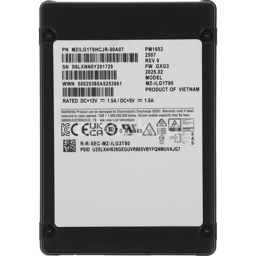 Samsung MZILG1T9HCJR-00A07
