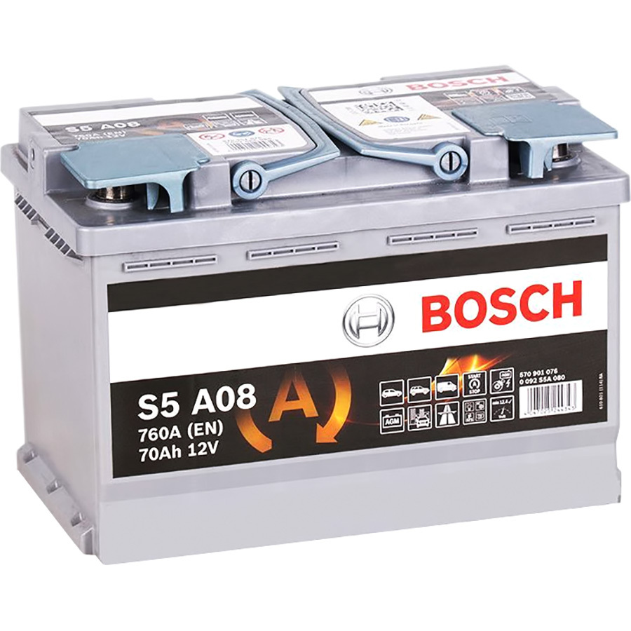 Bosch 70 А·ч обратная