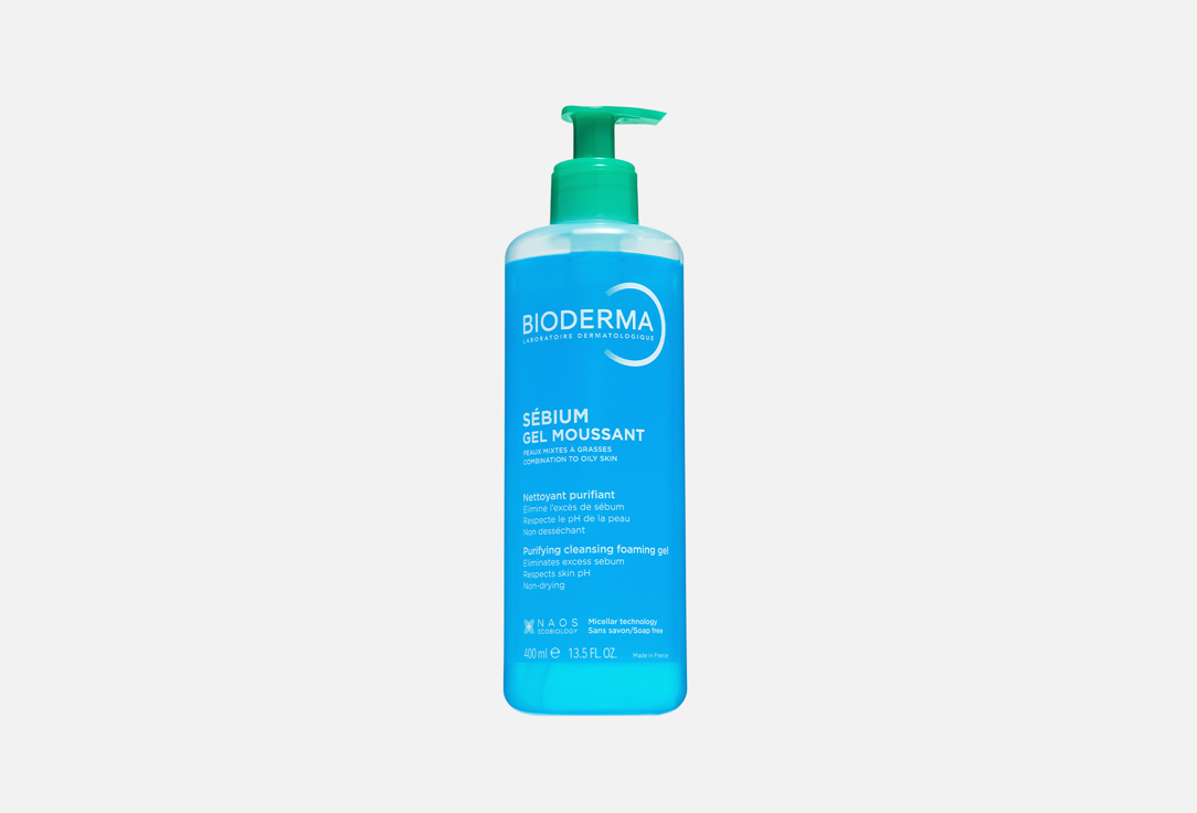Bioderma Гель для умывания Sebium 400 мл